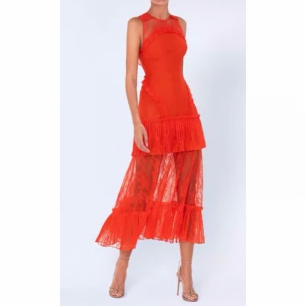 NWT ALEXIS Feliciana Midi lace Dress